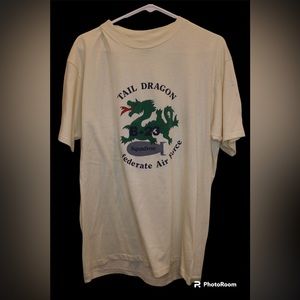 Vintage single stitch military shirt